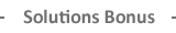 Solutions Bonus